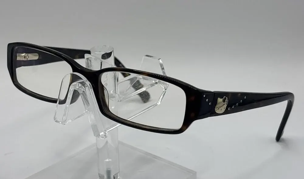 Hello Kitty HK AA018 C28 Eyeglasses Brown Tortoise Kids 50-16-130 OPAL